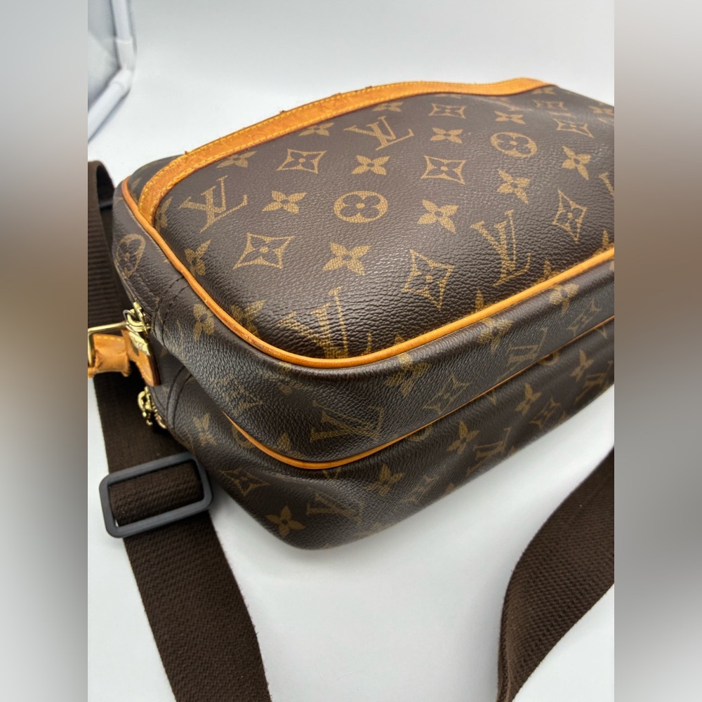 LOUIS VUITTON MONOGRAM REPORTER MESSENGER PM CROSSBODY UNISEX BAG - Picture 7 of 16